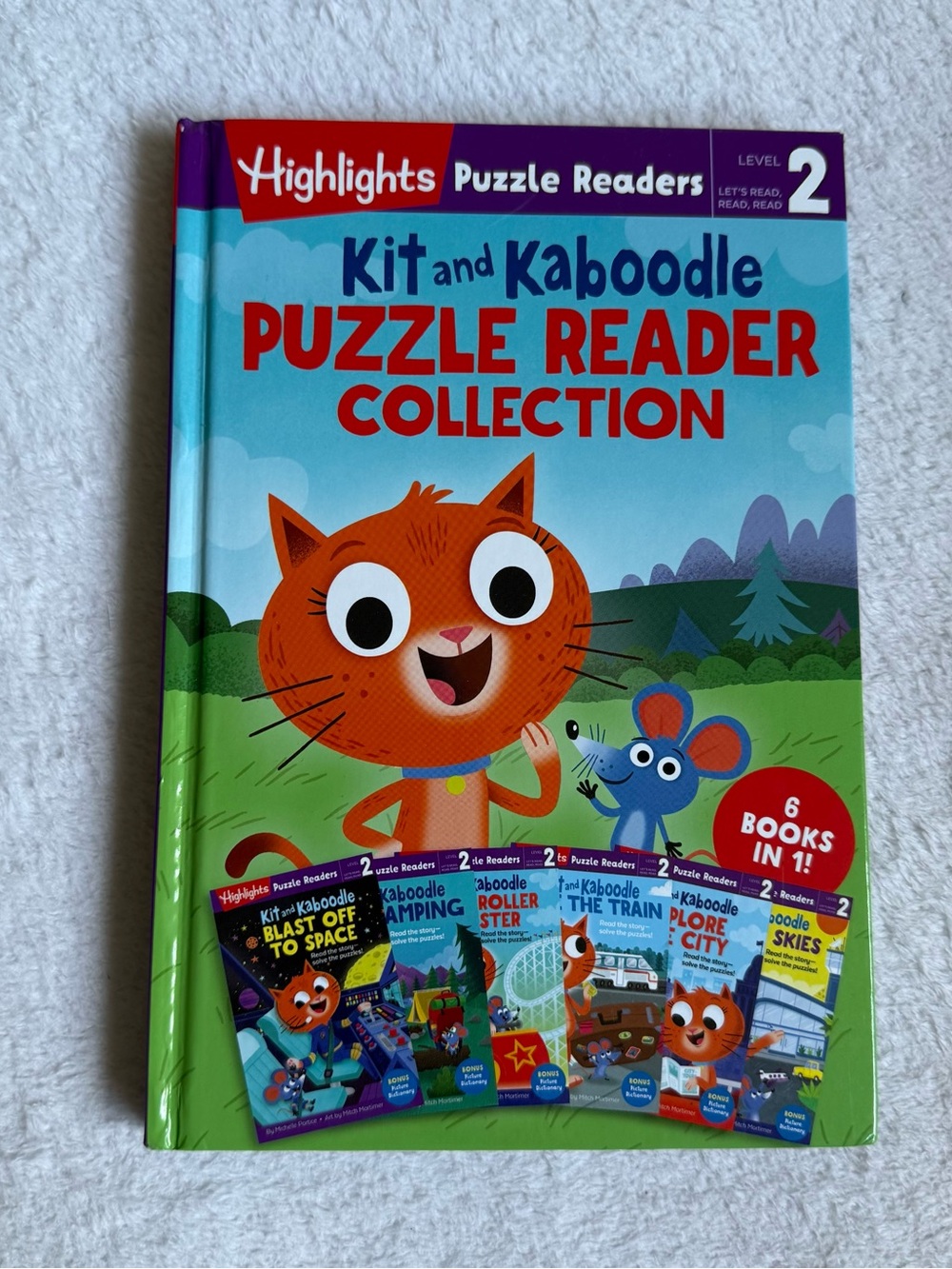 Kit and Kaboodle Puzzle Reader Collection - Blue & Green